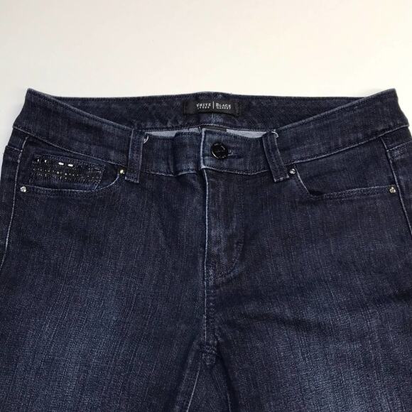 WHITE HOUSE Womens 2 Shirt Bootleg Blue Jeans - Picture 1 of 6